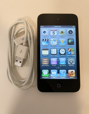 Apple iPod Touch 4th Generation 32GB - Black - Good Condition | eBay