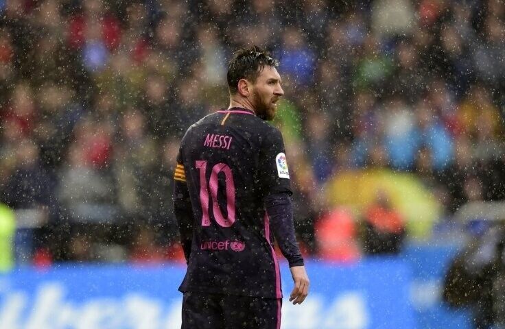 MEN MESSI #10 FC BARCELONA 2016/2017 FOOTBALL SOCCER SHIRT JERSEY