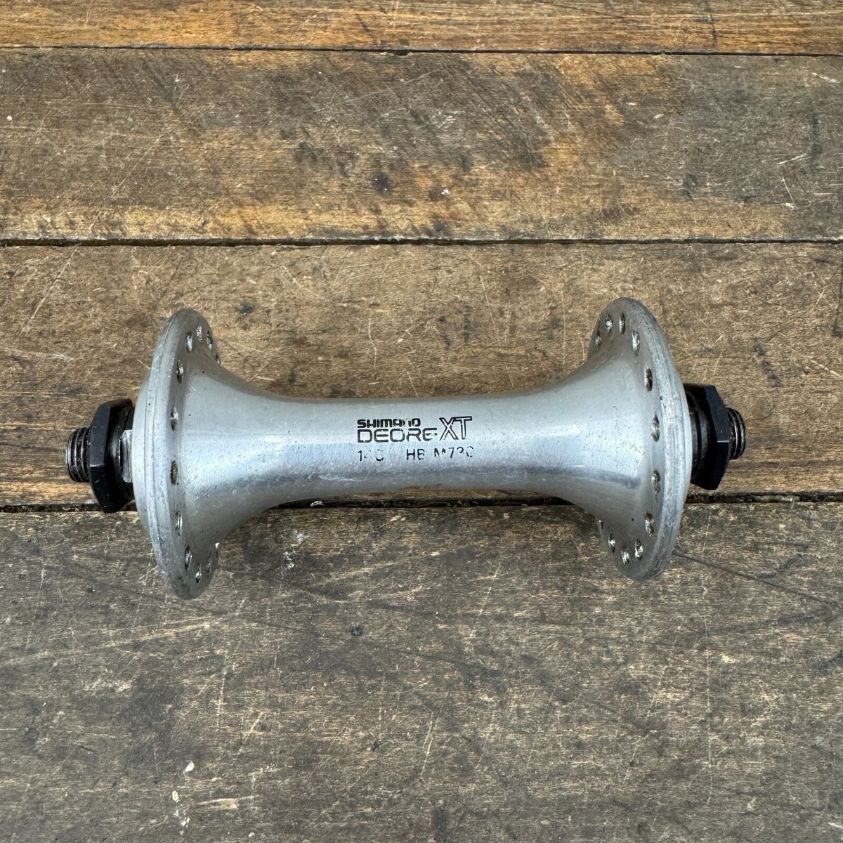 Vintage Shimano Deore XT Front Hub HB-M730 32t 32 Hole Road