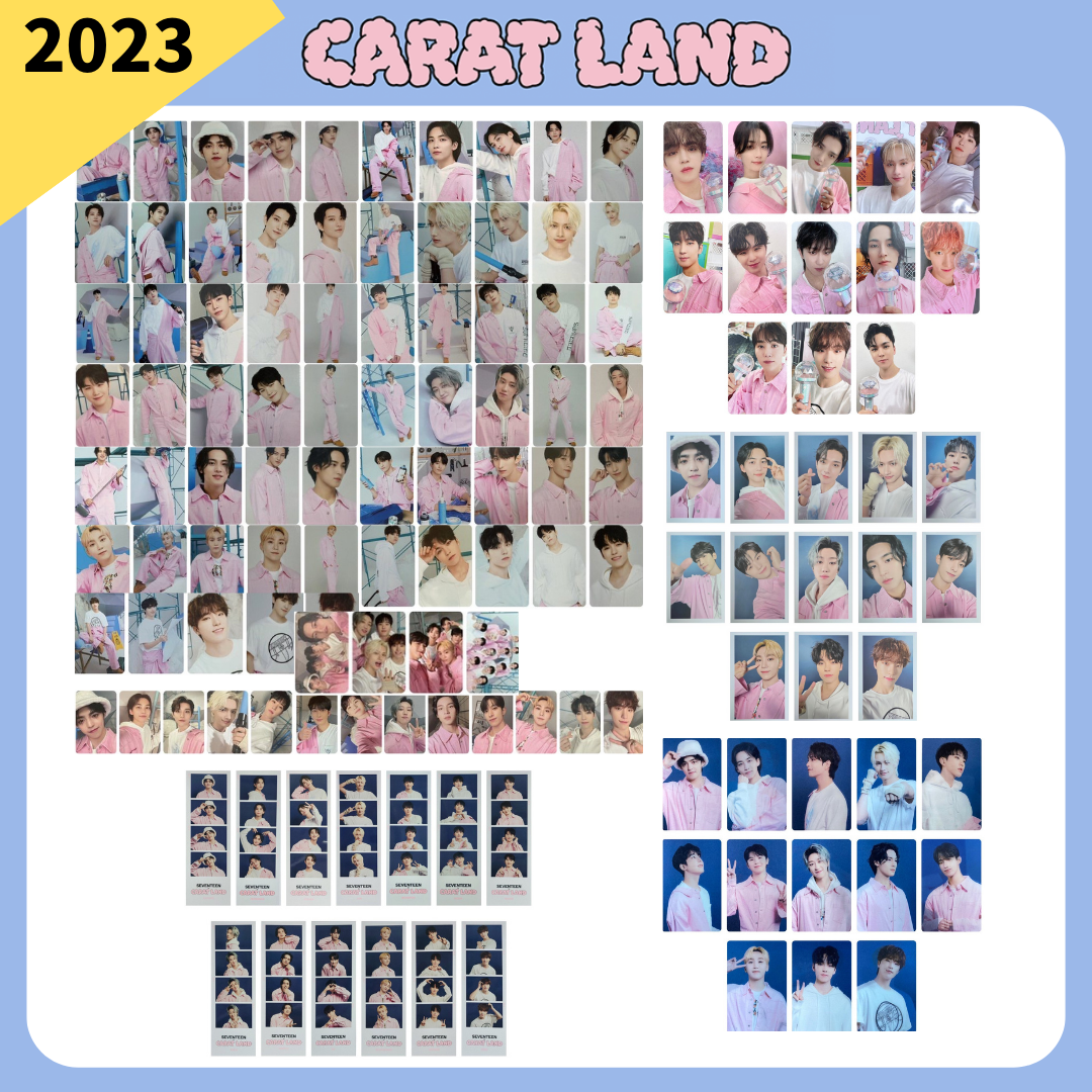 SEVENTEEN 2023 7th Fan Meeting CARAT LAND OFFICIAL PHOTO CARD