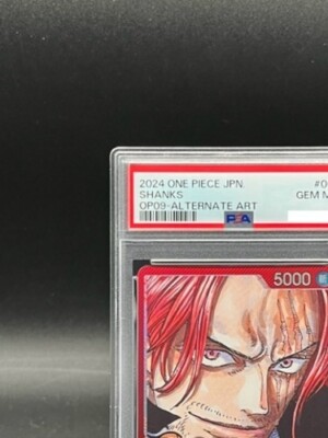PSA 10 Shanks OP09-001 L-P Parallel Emperors in the New World ONE