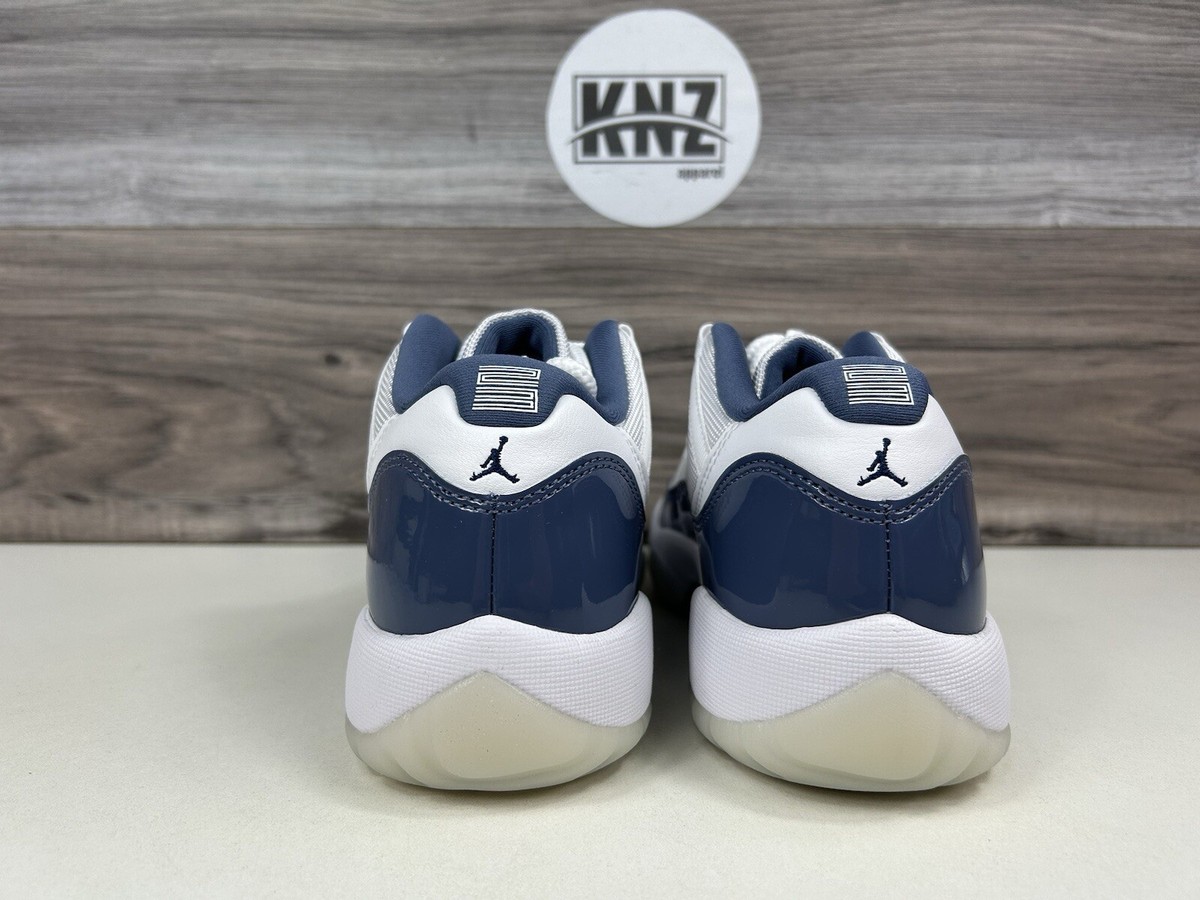 Nike Air Jordan 11 Retro Low White Diffused Navy Blue GS FV5121
