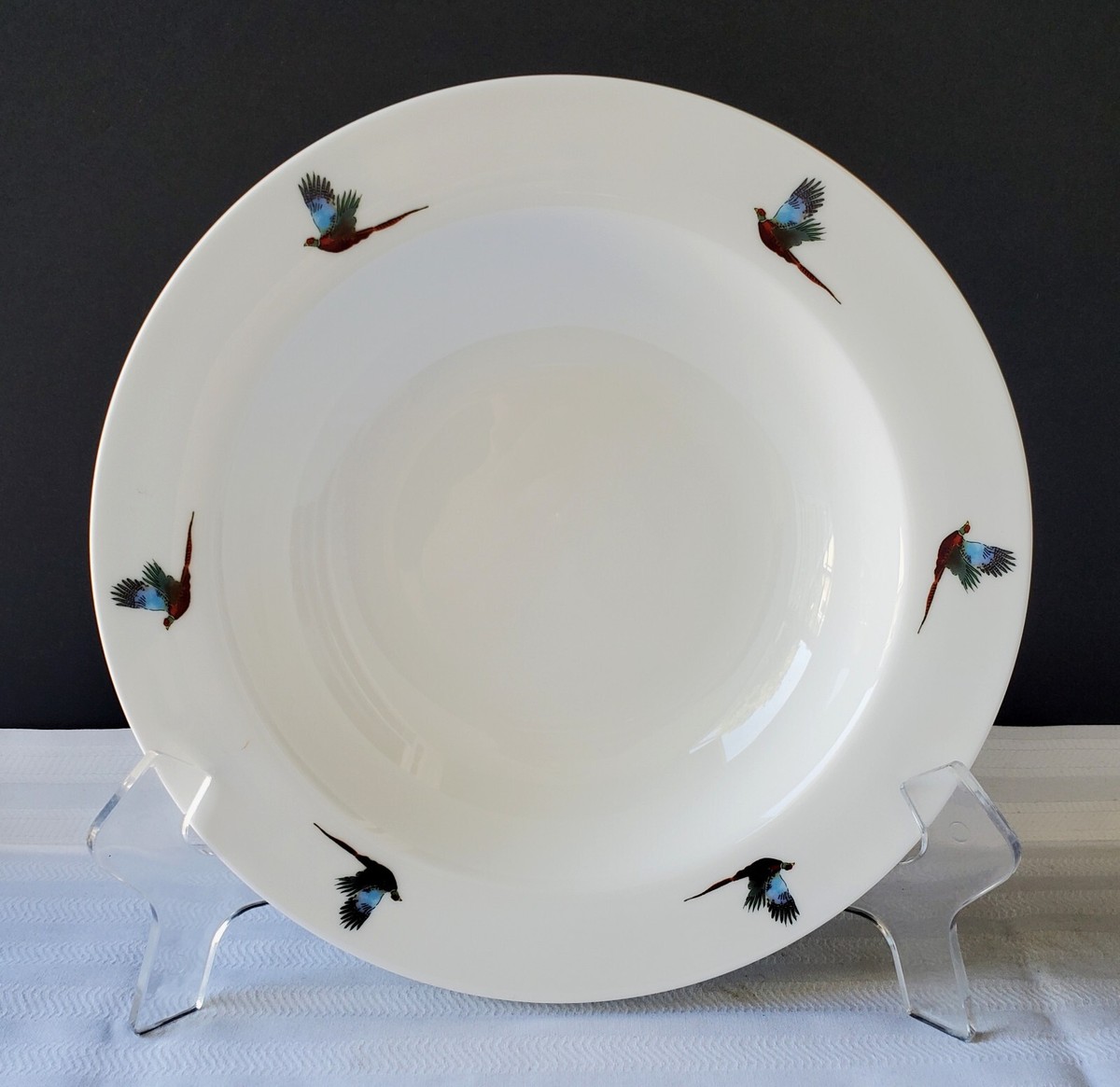 バーレイAsiatic Pheasants Soup Bowl2枚 バーレイAsiatic Pheasants