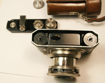 Black Gelto D III Pre-War model camera w Grimmel 50mm f4.5 clean