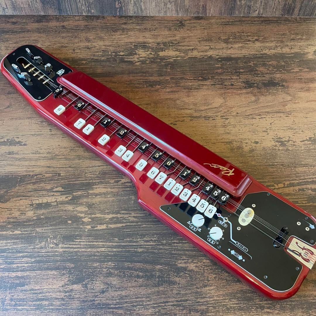 SUZUKI Peacock Harp Electric Taishogoto Ran Red Very Good HP | eBay