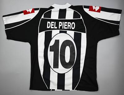 Lotto 2002-03 JUVENTUS *DEL PIERO* SHIRT TRIKOT L | eBay