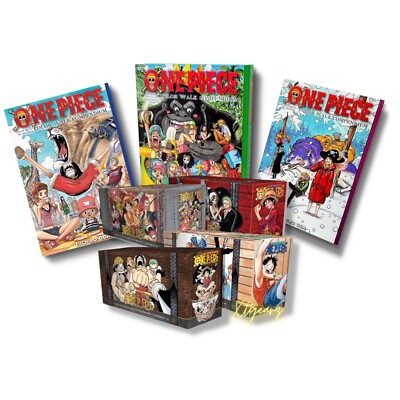 One Piece Manga Box Sets 1, 2, 3 & 4, English With Color