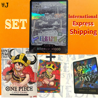 ONE PIECE Card Game 2025 ELBAPH Don!! + Luffy Promo Set One Piece