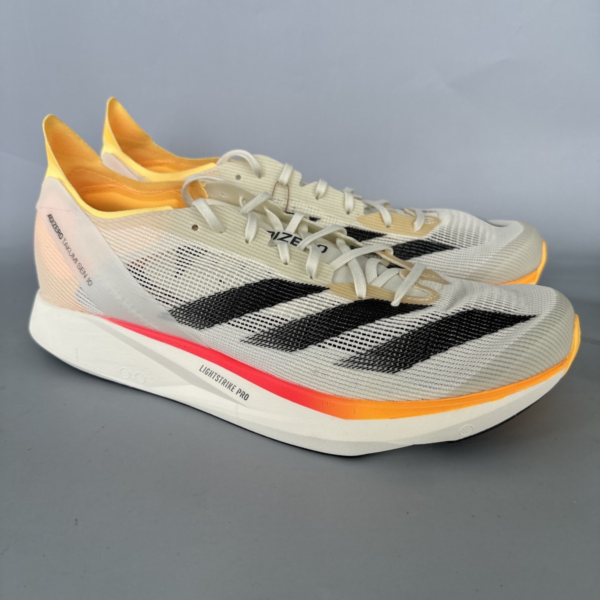 Adidas Adizero Takumi Sen 10 'Ivory Pack' Core Black IG8202 Mens