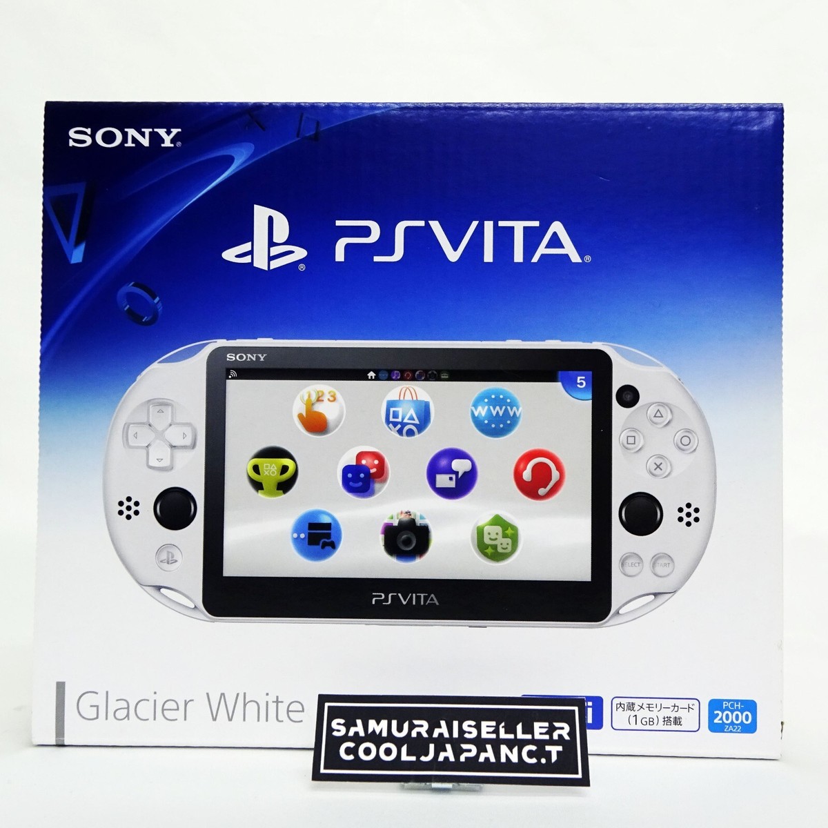 SONY PlayStation Vita Wi-Fi Model Glacier White PCH-2000 ZA22 PS