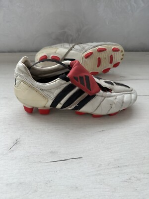 Adidas Predator Mania White Red Football Cleats Boots Zidane US10