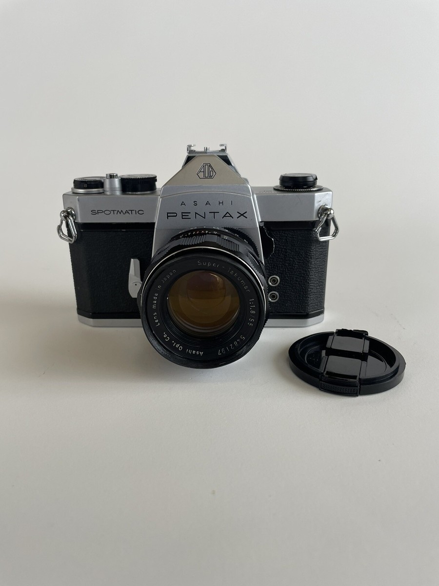 ASaHi PENTAX SP Silver MF 4340855 Super-Takumar 55mm f1.8 5482197
