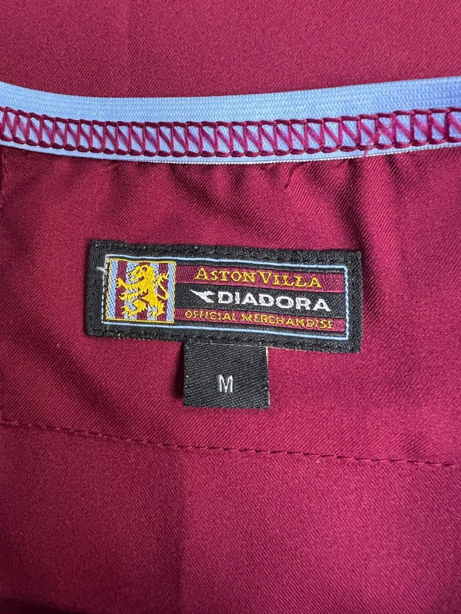 ASTON VILLA 2003 2004 HOME SHIRT FOOTBALL SOCCER JERSEY DIADORA