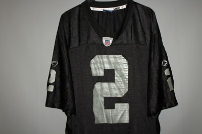 OAKLAND RAIDERS NFL AMERICAN FOOTBALL ORIGINAL SHIRT JERSEY #2