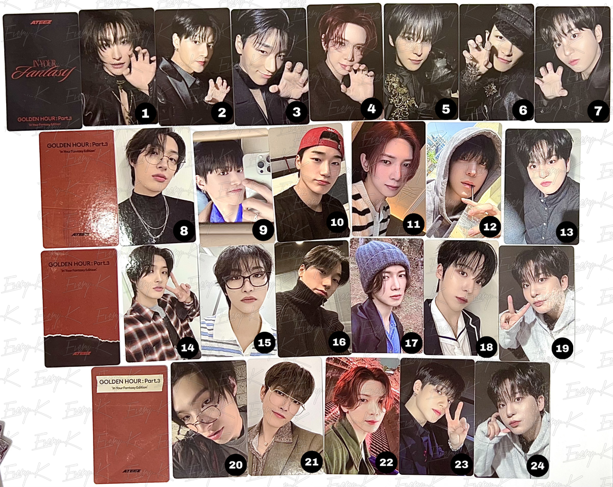 ATEEZ Golden Hour Part.3 In Your Fantasy Edition Limited ver