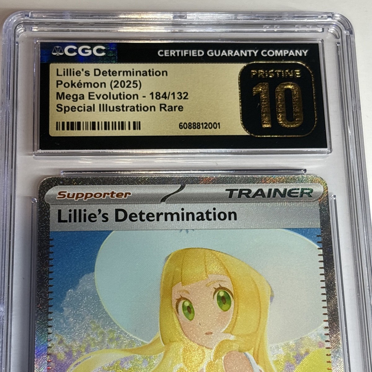 Pokemon Lillie's Determination 184/132 Mega Evolution CGC Pristine