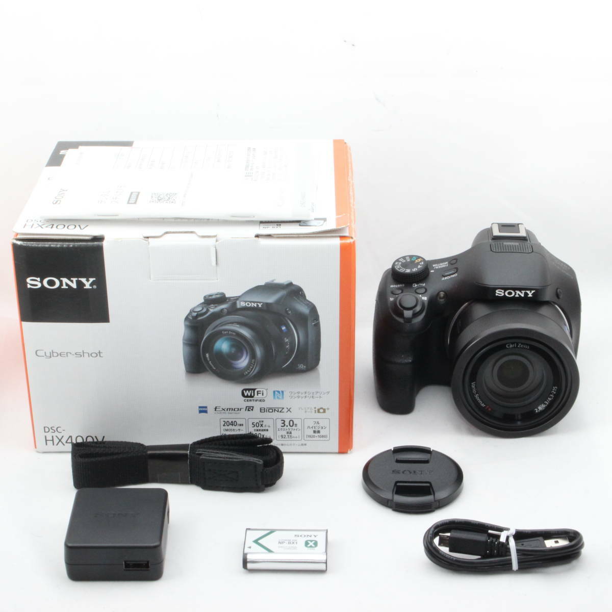 Sony Digital Camera Cyber-shot DSC-HX400V 50x optical zoom 20.4