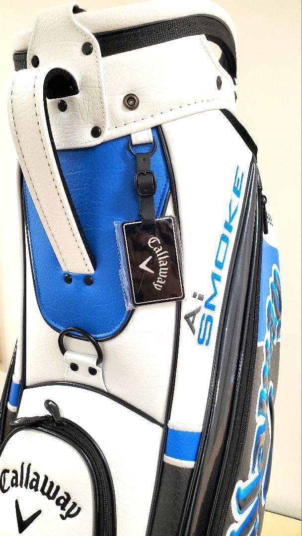 Callaway Ai smoke TOUR Caddy Bag White/Blue 9.5 x 47 in 4.7 kg