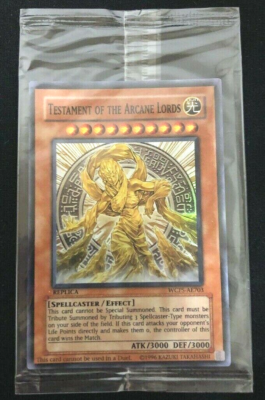 Yu-Gi-Oh Testament of the Arcane Lords WCPS-AE703 Super R English