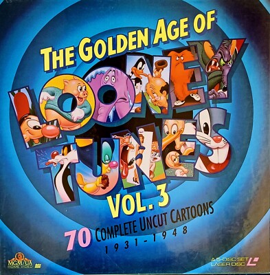 The Golden Age of Looney Tunes - V. 3 (Laserdisc, 1992, 5-Disc Set