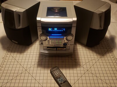 Vtg Aiwa CX-NAJ50 Digital Audio Stereo Set Up 3 Disk CD AM/FM Duel