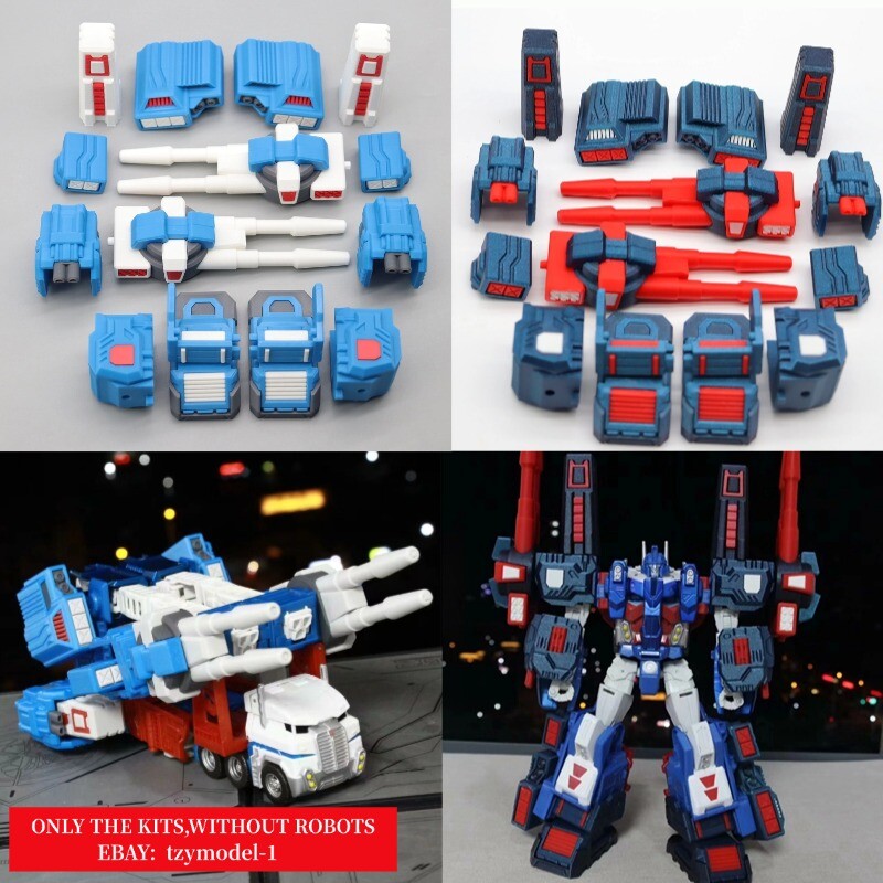 For Combiner Wars IDW Ultra Magnus Upgrade Kit 3D Printing DIY