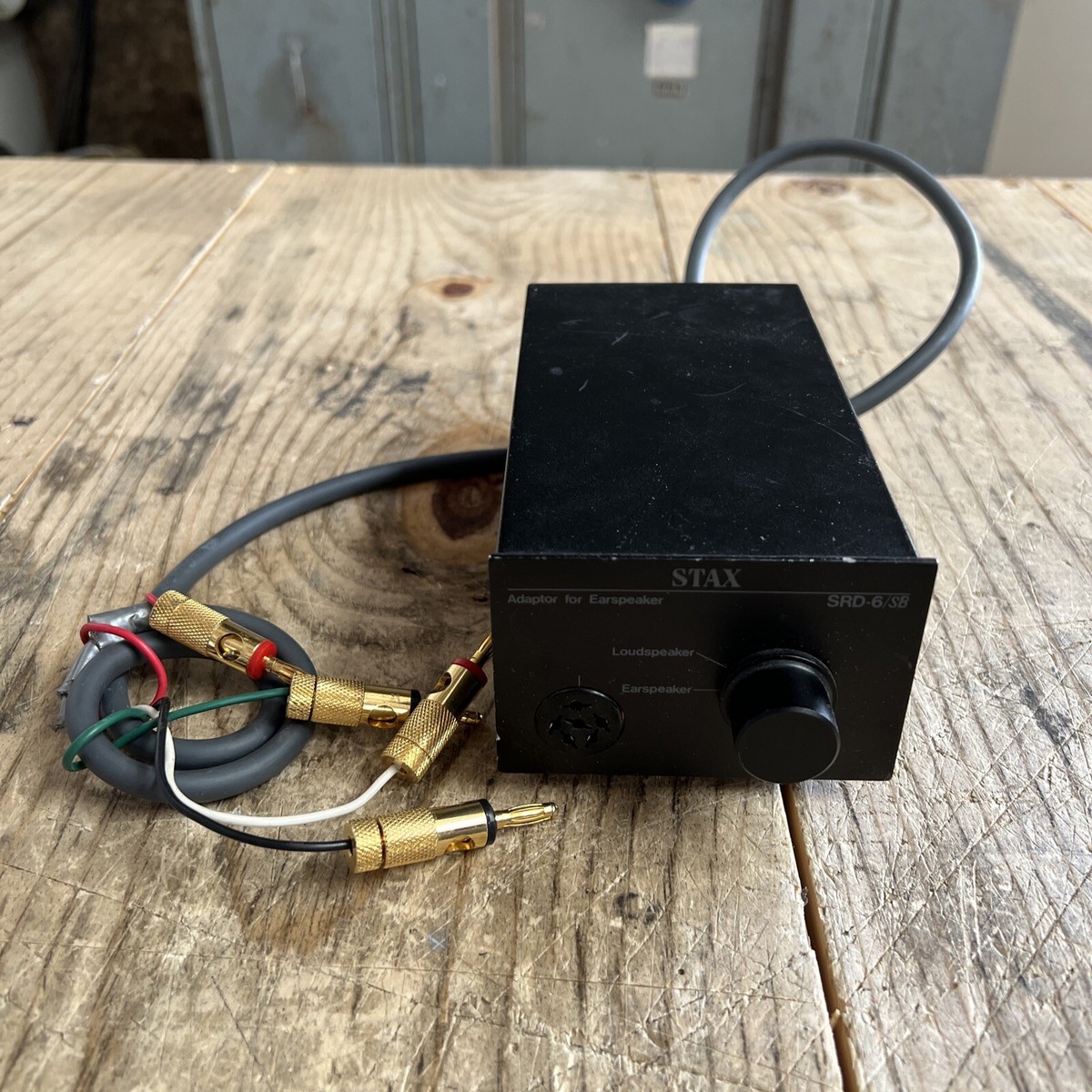STAX SRD-6/SB Electrostatic Ear Speaker Headphone Adaptor | eBay