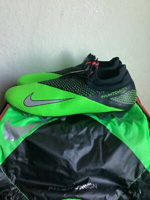 NIKE PHANTOM VSN 2 ELITE DF FG GREEN/BLACK SNEAKERS SHOES SIZE