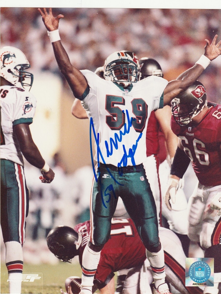 DERRICK RODGERS MIAMI DOLPHINS ACTION SIGNED 8x10 | eBay