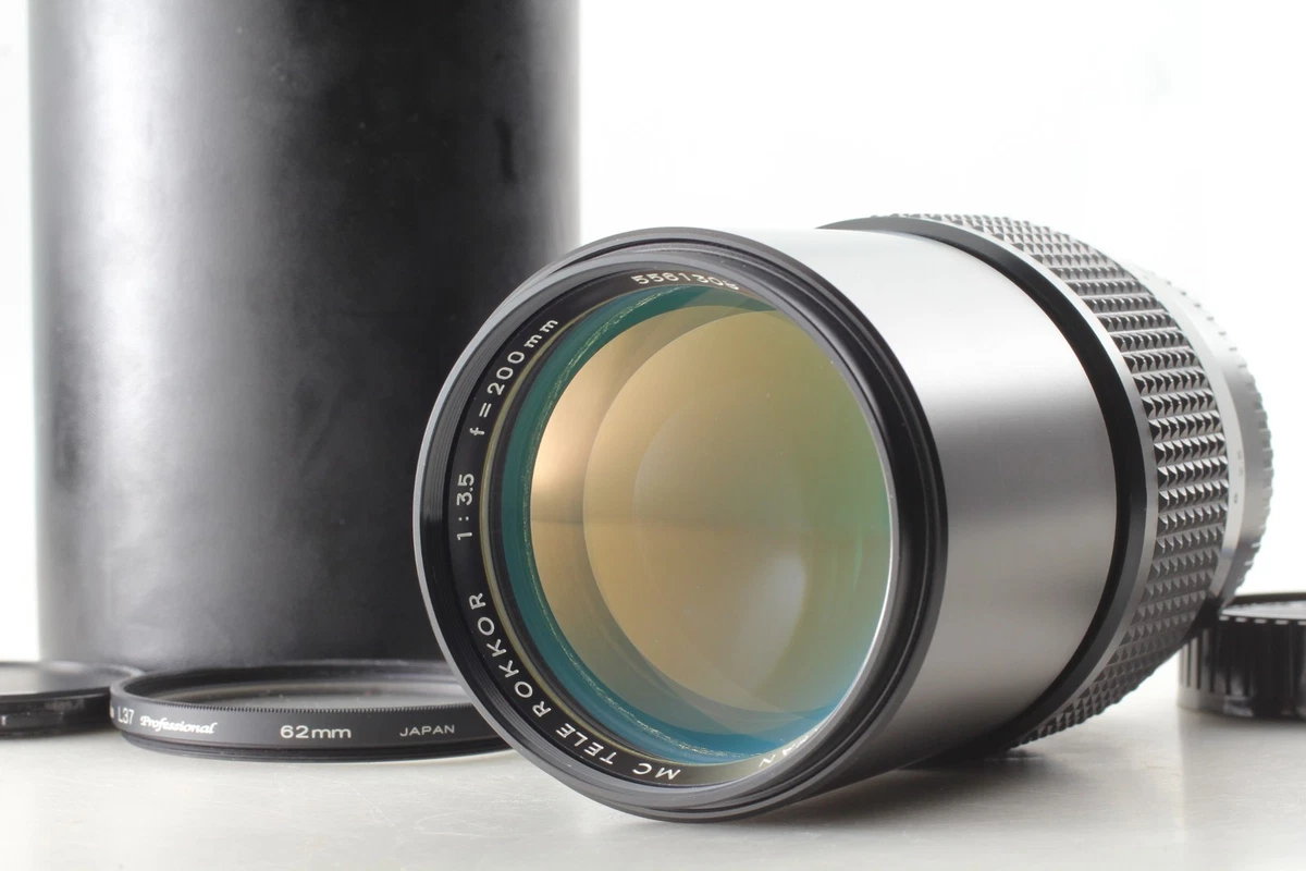 Minolta f/3.5 Camera Lenses 200mm Focal for sale | eBay