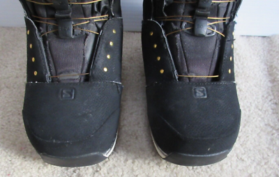 Salomon Kiana Focus Boa Diamond Liner Women's Black Snowboard