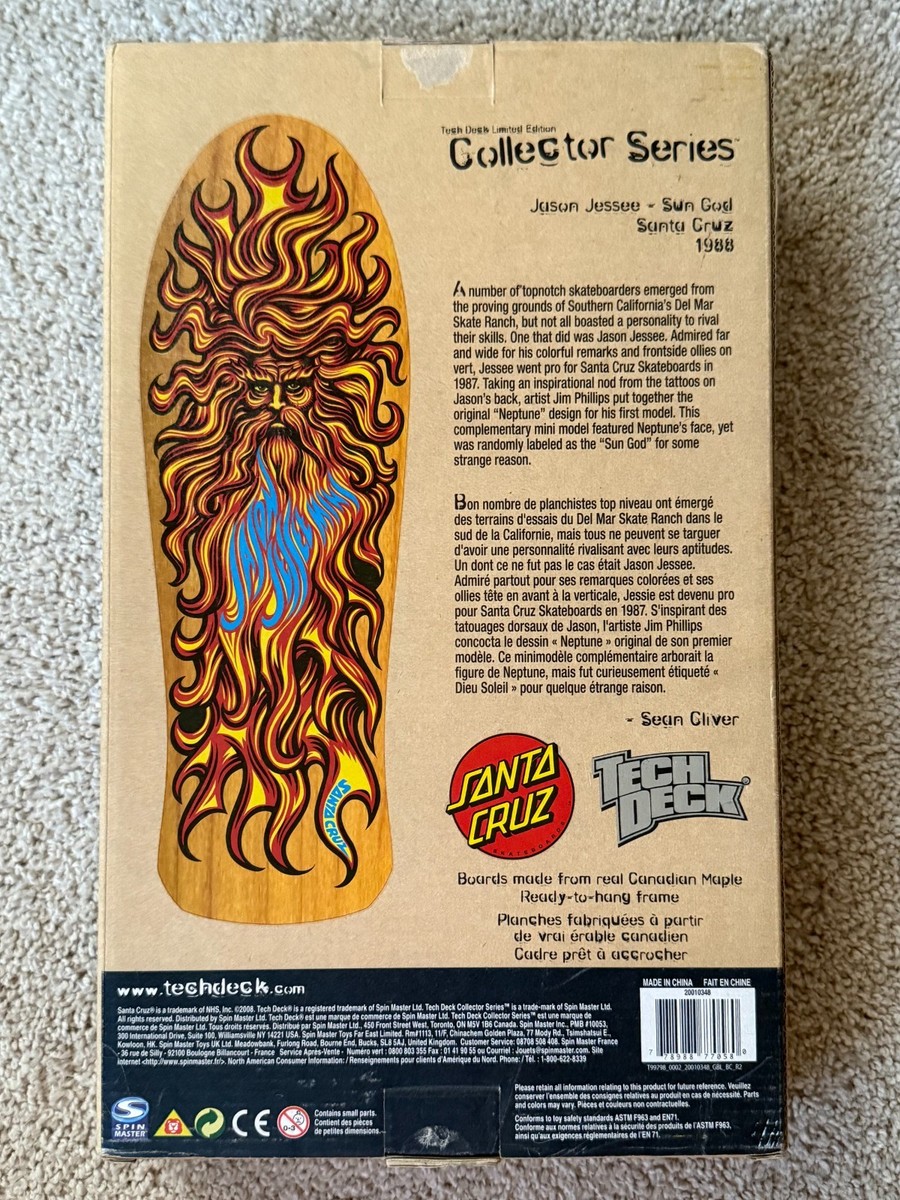 Santa Cruz Jason JESSEE SUN GOD Tech Deck Collector Series