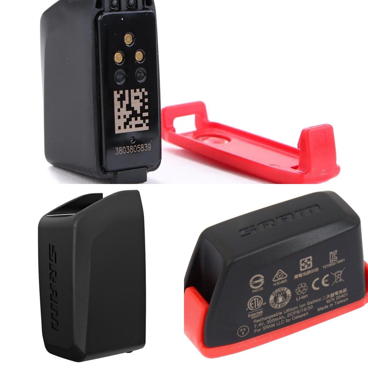 Sram eTap / AXS Battery 00.3018.102.000 Eagle T-Type Front, Rear