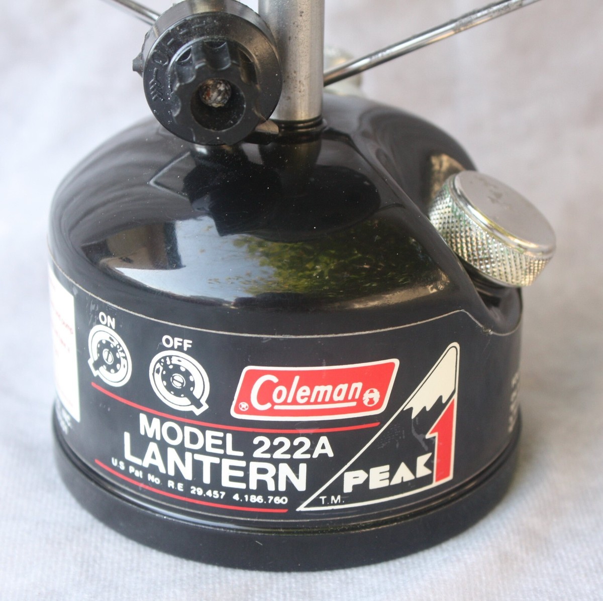 1988 Coleman Peak 1 Model 222A Single Mantle Lantern for sale