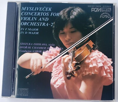 Josef Myslivecek CD Violin Concertos - Shizuka Ishikawa