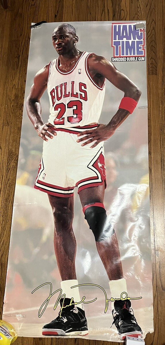 Vintage 1990s Michael Jordan Full Body Door poster | eBay