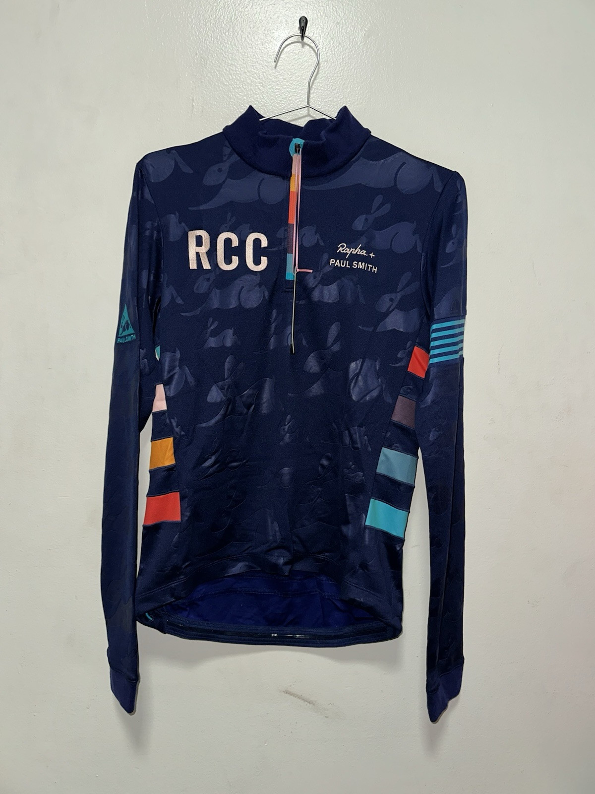 Rapha Paul Smith Collaboration Classic Long Sleeve Half-Zip Jersey