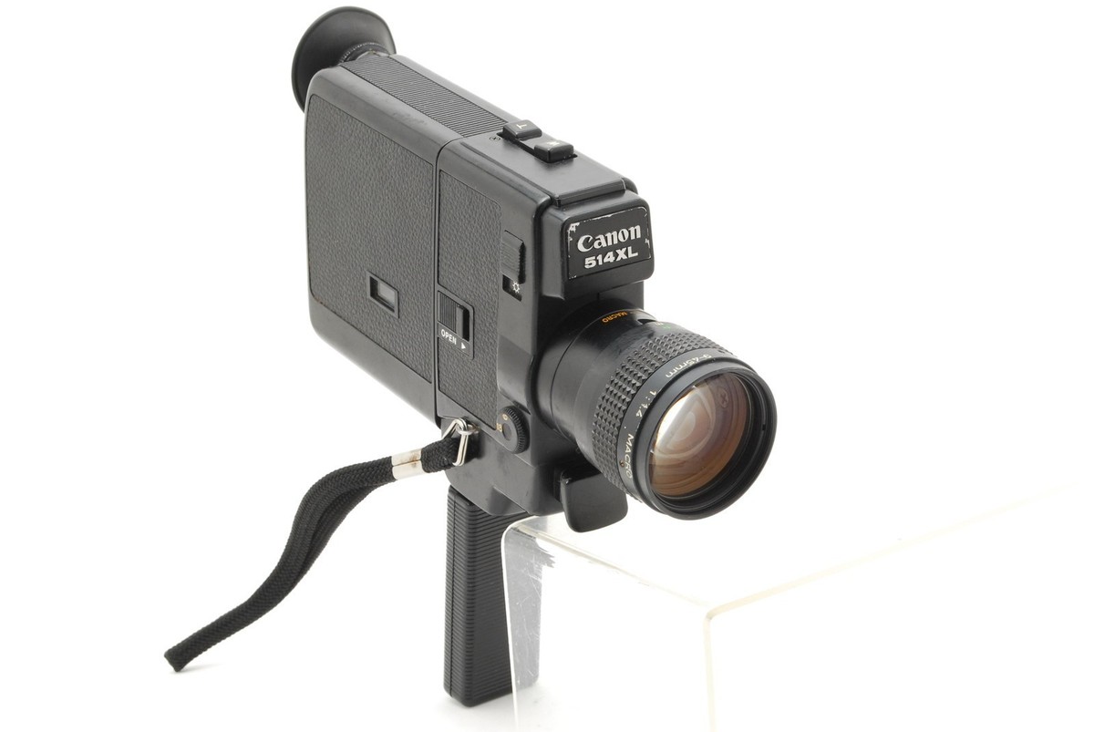 EXCELLENT+5】Canon 514XL Super 8 8MM Zoom 9-45mm F/1.4 Film Camera