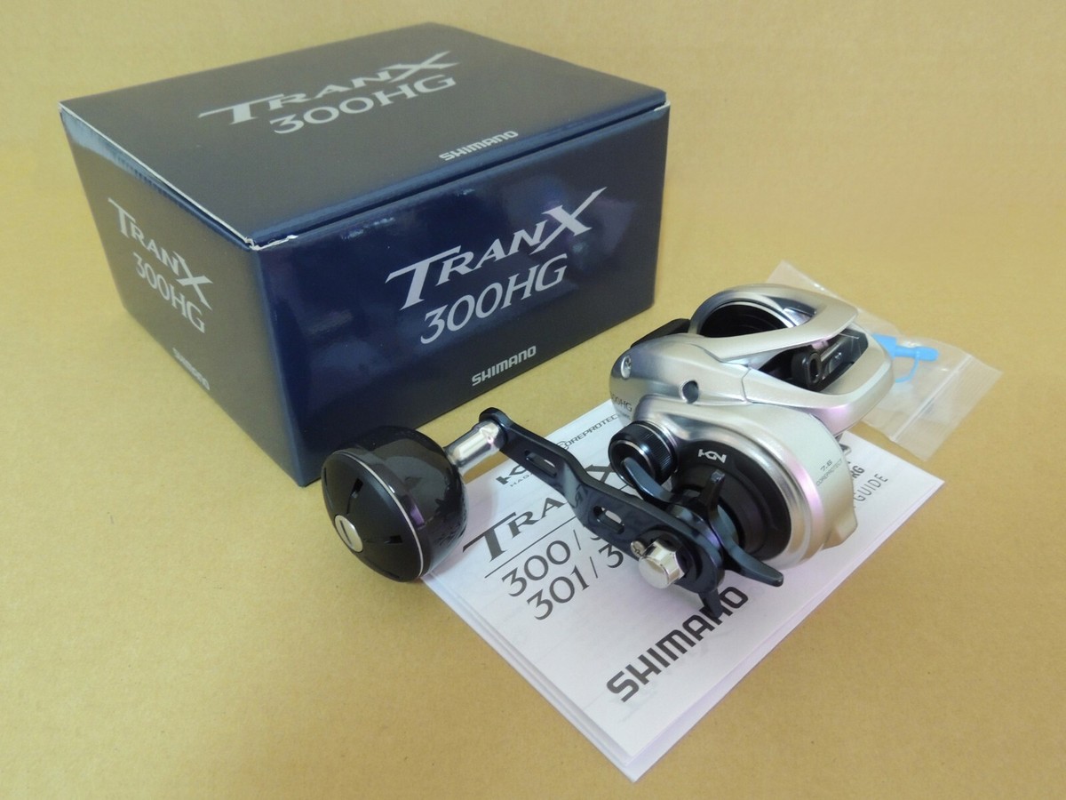 NEW SHIMANO TRANX 300HG RIGHT HANDLE REEL TRX-300AHG *1-3 DAYS