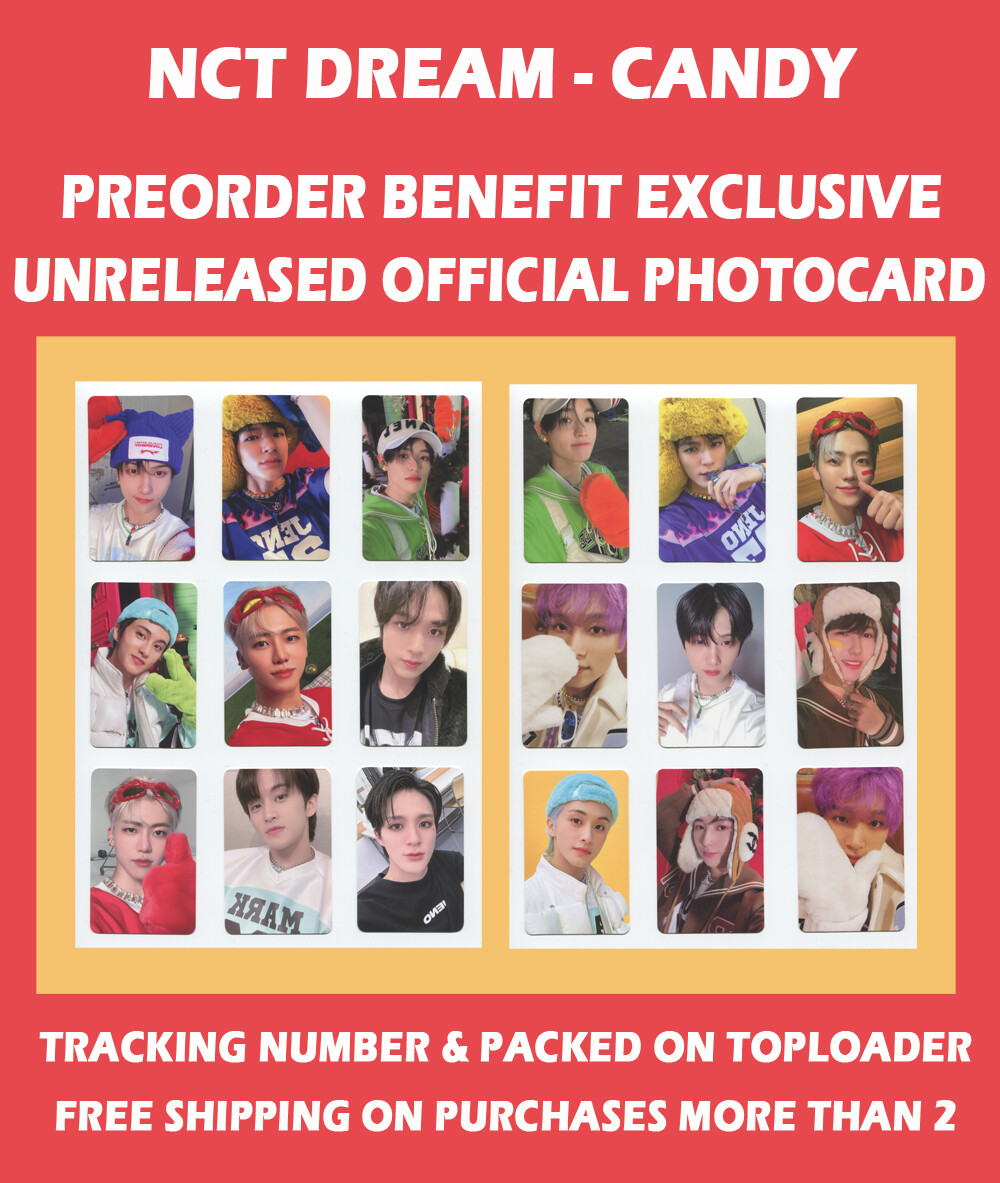 NCT DREAM - CANDY Winter Special SMTOWN POB EXCLUSIVE OFFICIAL