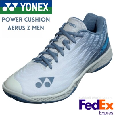 YONEX Badminton shoes Power Cushion AERUS Z MEN Blue Gray SHBAZ2M