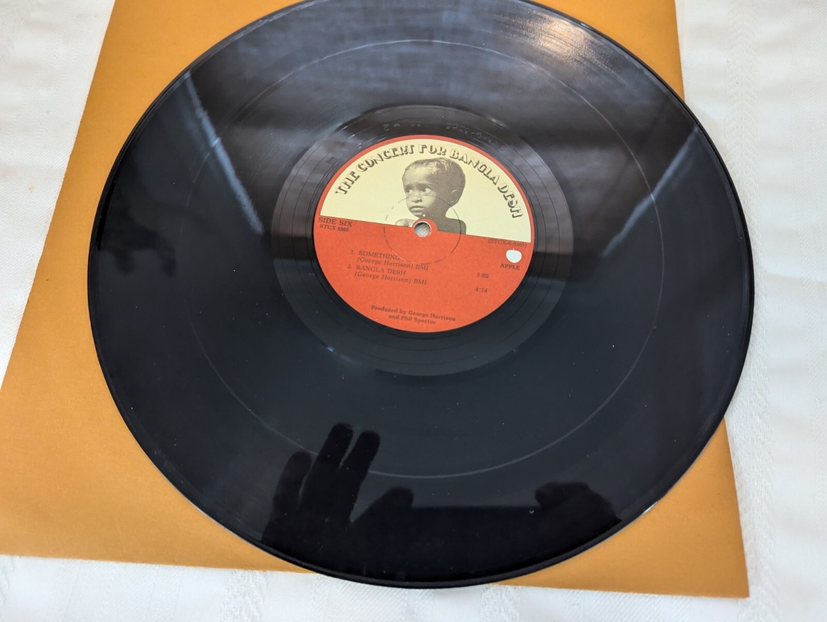 George Harrison ~ The Concert For Bangladesh 3X Vinyl LP w/ Book