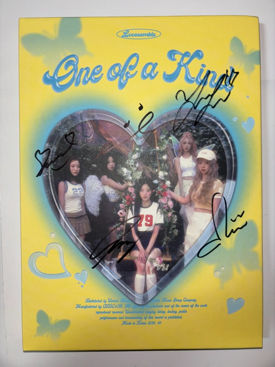 LOOSSEMBLE [One of a Kind] Autographed Signed Album Full Set LOONA