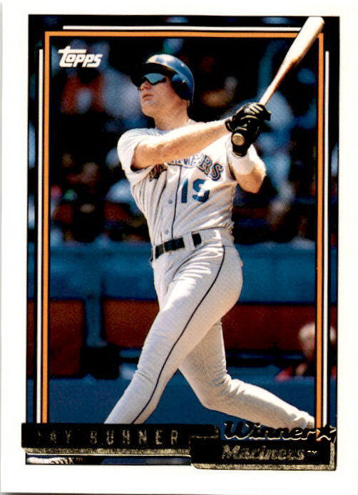 1992 Topps Gold #327 Jay Buhner Seattle Mariners | eBay
