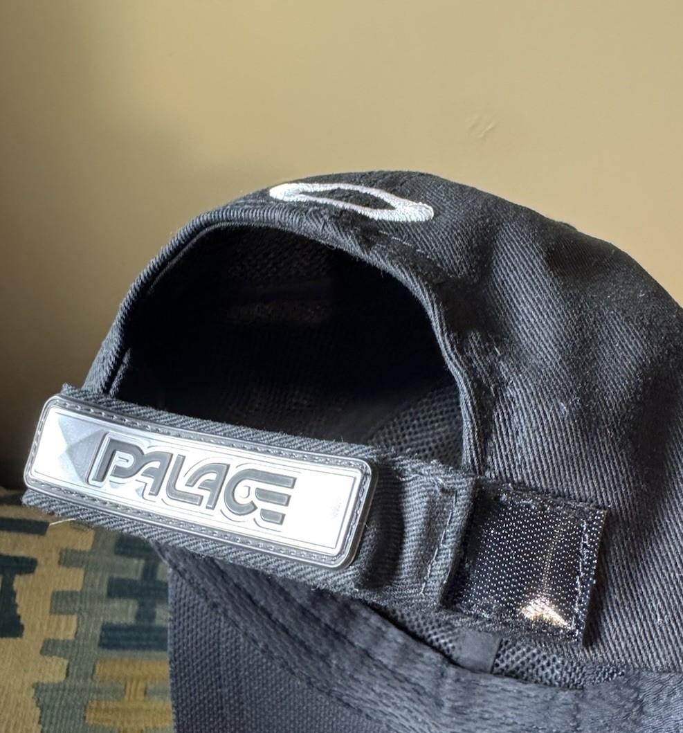 Palace x Oakley 6 Panel Hat Black SS23 | eBay