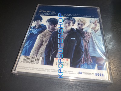 K-POP 2nd Album cu@ K-POP 02 CD Booklet New Sealed Rare OOP Second