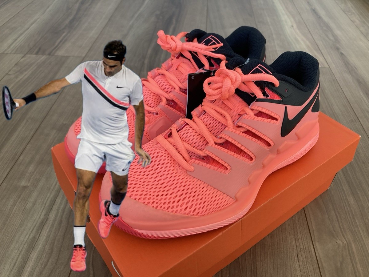 NWOB:Nike Zoom Vapor X HC Federer US8 UK7 EUR41 2018 Australian