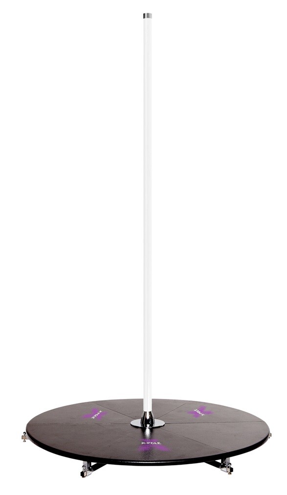 XPole X-STAGE Lite 45mm Spinning Static Dance Exercise X Pole