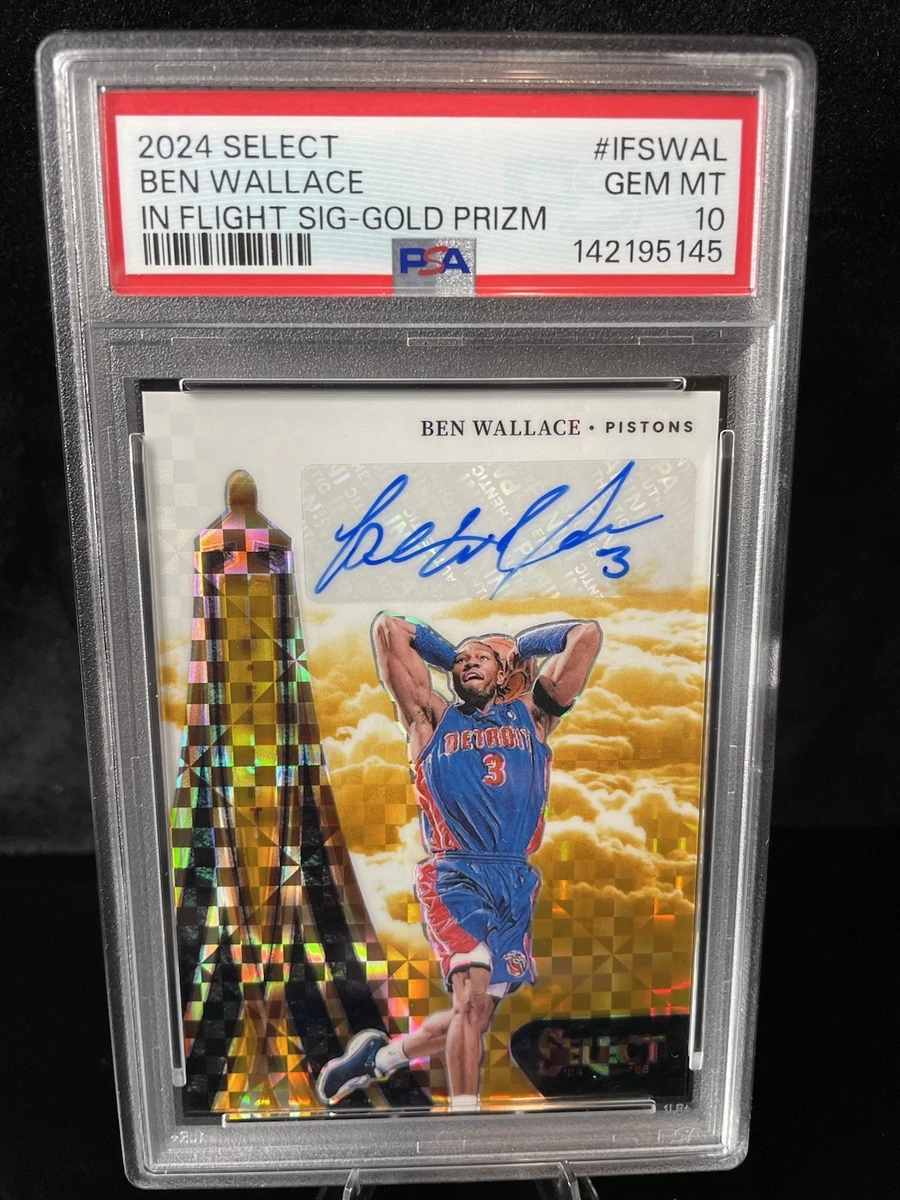 Ben Wallace Basketball Autographed Sports Trading Cards