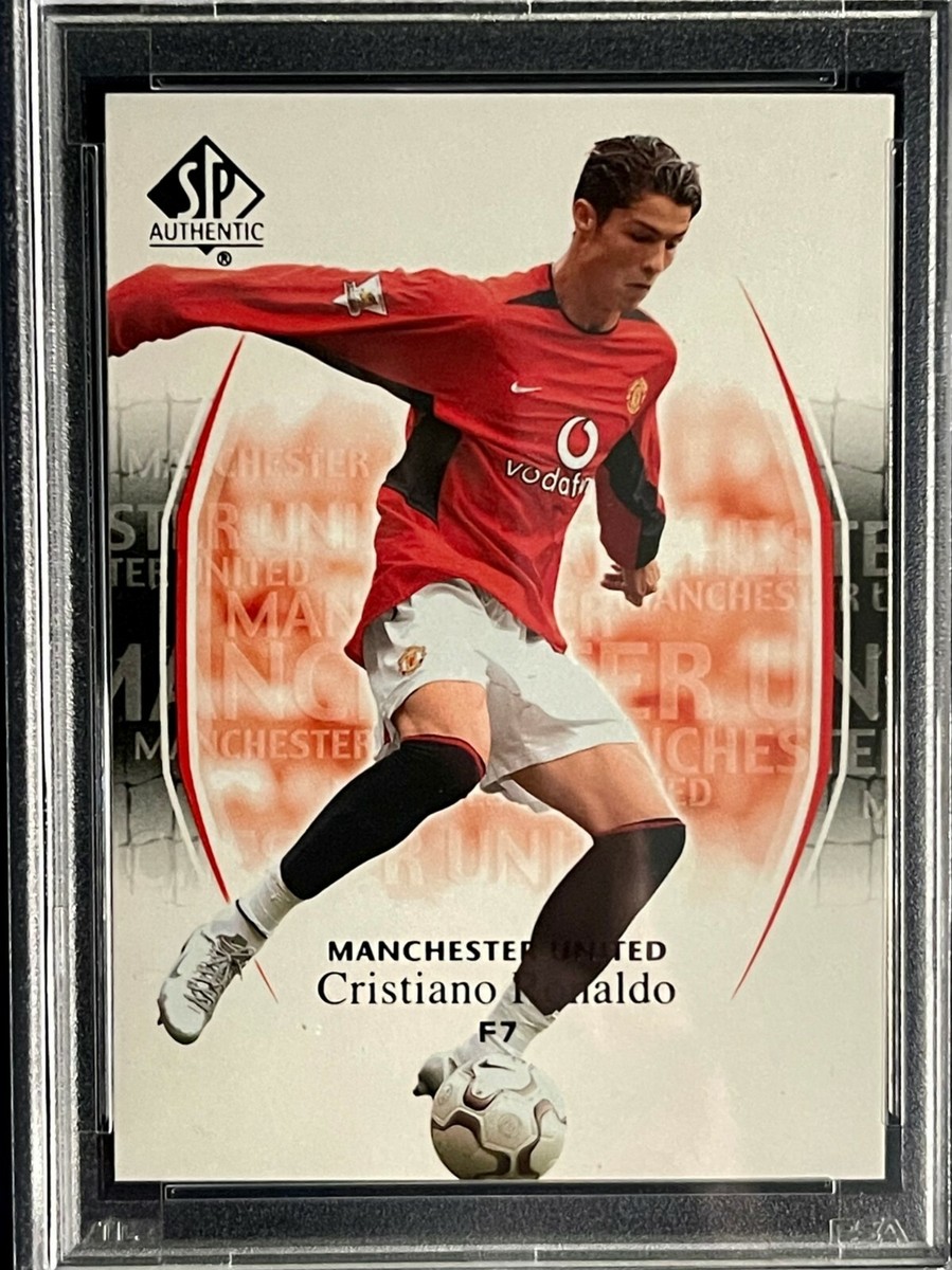 2004 SP Authentic Manchester United Cristiano Ronaldo #67 Rookie